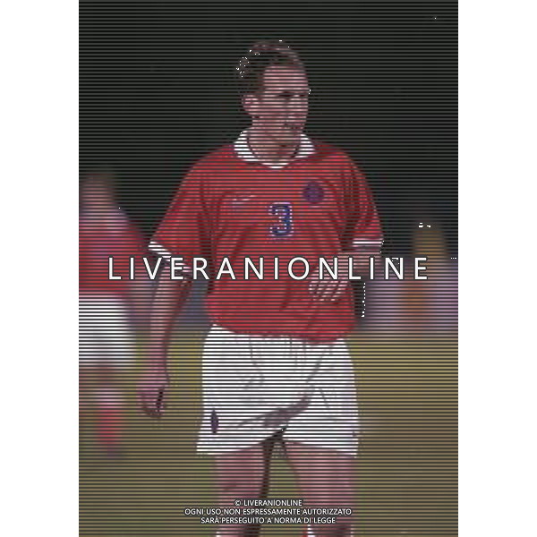 30-04-1997 SAN MARINO- QUALIFICAZIONE PER IL CAMPIONATO MONDIALI FRANCIA 1998-SAN MARINO OLANDA NELLA FOTO JAAP STAM AG ALDO LIVERANI SAS