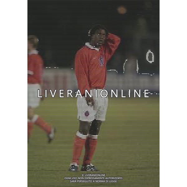 30-04-1997 SAN MARINO- QUALIFICAZIONE PER IL CAMPIONATO MONDIALI FRANCIA 1998-SAN MARINO OLANDA NELLA FOTO CLARENCE SEEDORF AG ALDO LIVERANI SAS