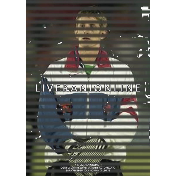30-04-1997 SAN MARINO- QUALIFICAZIONE PER IL CAMPIONATO MONDIALI FRANCIA 1998-SAN MARINO OLANDA NELLA FOTO EDWIN VAN DER SAAR AG ALDO LIVERANI SAS