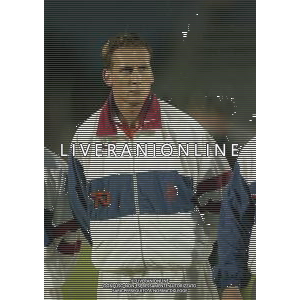 30-04-1997 SAN MARINO- QUALIFICAZIONE PER IL CAMPIONATO MONDIALI FRANCIA 1998-SAN MARINO OLANDA NELLA FOTO JAAP STAM AG ALDO LIVERANI SAS