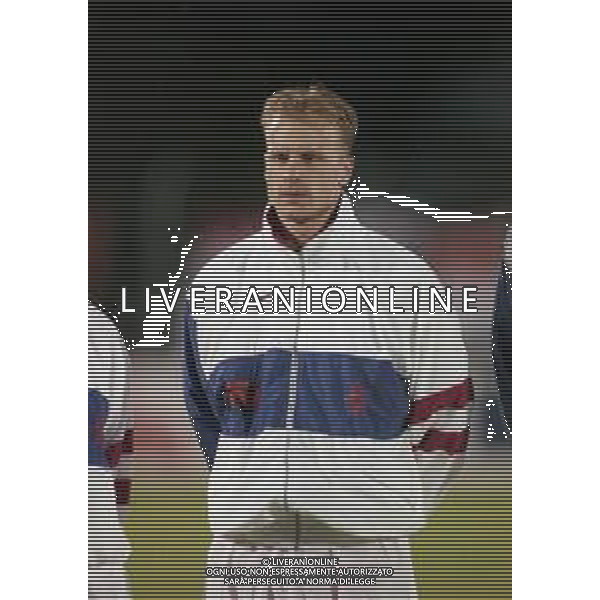 30-04-1997 SAN MARINO- QUALIFICAZIONE PER IL CAMPIONATO MONDIALI FRANCIA 1998-SAN MARINO OLANDA NELLA FOTO DENNIS BERGKAMP AG ALDO LIVERANI SAS
