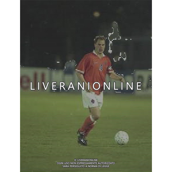 30-04-1997 SAN MARINO- QUALIFICAZIONE PER IL CAMPIONATO MONDIALI FRANCIA 1998-SAN MARINO OLANDA NELLA FOTO FRANK DE BOER AG ALDO LIVERANI SAS