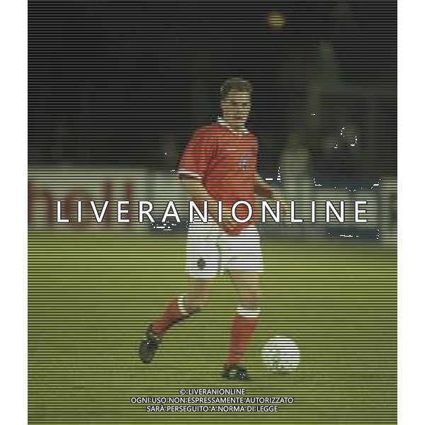 30-04-1997 SAN MARINO- QUALIFICAZIONE PER IL CAMPIONATO MONDIALI FRANCIA 1998-SAN MARINO OLANDA NELLA FOTO FRANK DE BOER AG ALDO LIVERANI SAS