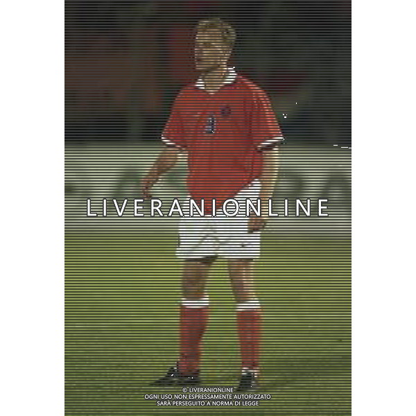 30-04-1997 SAN MARINO- QUALIFICAZIONE PER IL CAMPIONATO MONDIALI FRANCIA 1998-SAN MARINO OLANDA NELLA FOTO DENNIS BERGKAMP AG ALDO LIVERANI SAS