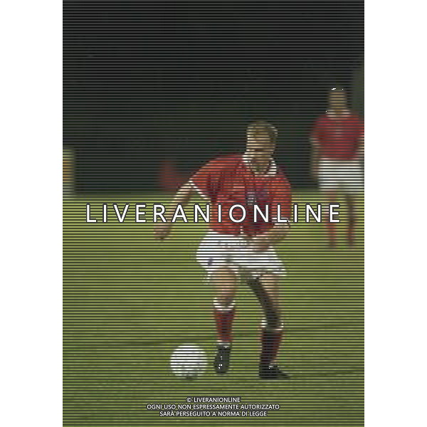 30-04-1997 SAN MARINO- QUALIFICAZIONE PER IL CAMPIONATO MONDIALI FRANCIA 1998-SAN MARINO OLANDA NELLA FOTO DENNIS BERGKAMP AG ALDO LIVERANI SAS