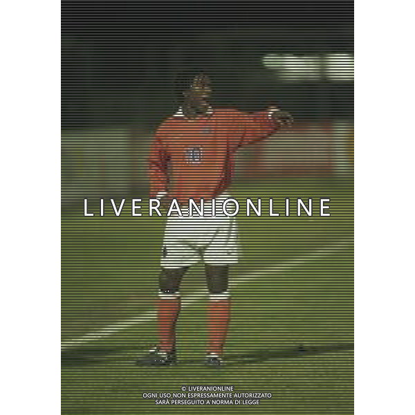 30-04-1997 SAN MARINO- QUALIFICAZIONE PER IL CAMPIONATO MONDIALI FRANCIA 1998-SAN MARINO OLANDA NELLA FOTO CLARENCE SEEDORF AG ALDO LIVERANI SAS
