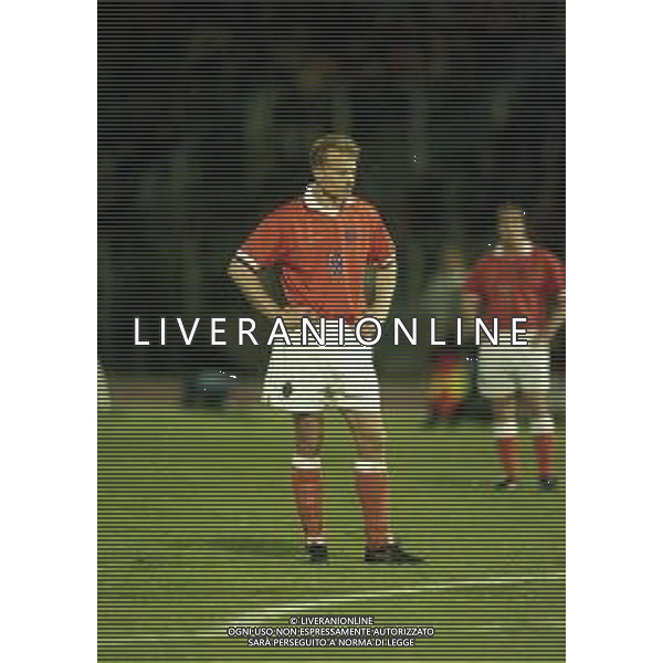 30-04-1997 SAN MARINO- QUALIFICAZIONE PER IL CAMPIONATO MONDIALI FRANCIA 1998-SAN MARINO OLANDA NELLA FOTO DENNIS BERGKAMP AG ALDO LIVERANI SAS