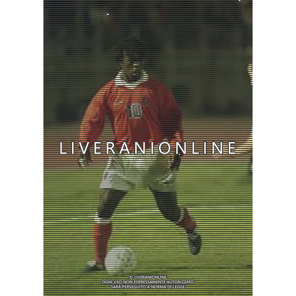 30-04-1997 SAN MARINO- QUALIFICAZIONE PER IL CAMPIONATO MONDIALI FRANCIA 1998-SAN MARINO OLANDA NELLA FOTO CLARENCE SEEDORF AG ALDO LIVERANI SAS