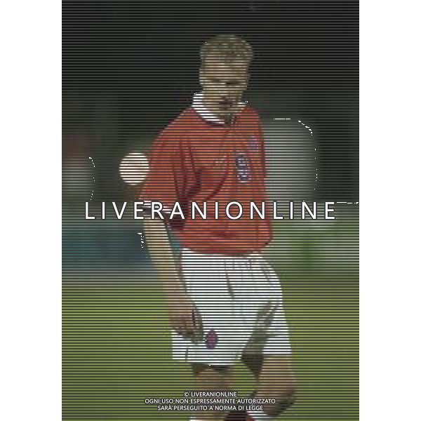 30-04-1997 SAN MARINO- QUALIFICAZIONE PER IL CAMPIONATO MONDIALI FRANCIA 1998-SAN MARINO OLANDA NELLA FOTO DENNIS BERGKAMP AG ALDO LIVERANI SAS