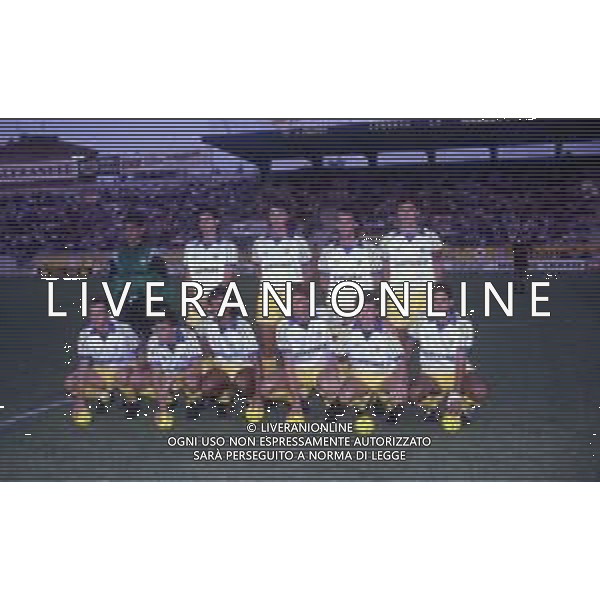 PARMA CALCIO 1989-1990 NELLA FOTO LA FORMAZIONE DEL PARMA CALCIO 1989-1990 AG ALDO LIVERANI SAS