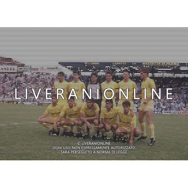 PARMA CALCIO 1987-1988 NELLA FOTO LA FORMAZIONE DEL PARMA CALCIO 1978-1988 AG ALDO LIVERANI SAS