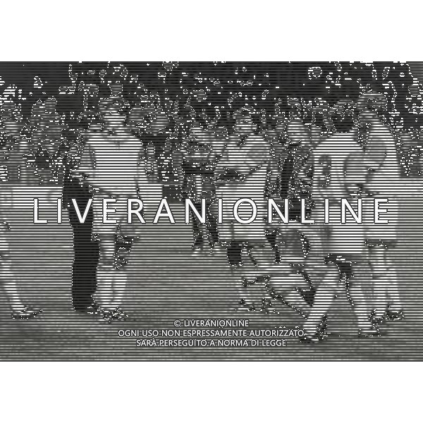 04-05- 1994 COPENAGHEN-FINALE DI COPPA DELLE COPPE ARSENAL PARMA 1-0 NELLA FOTO DELUSIONE DEI GIOCATORI DEL PARMA AG ALDO LIVERANI SAS