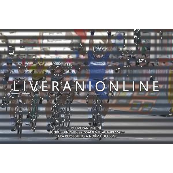 23-03-2019 Milano - Sanremo; 2019, Deceunick - Quickstep; 2019, Team Sky; 2019, Ag2r La Mondiale; Alaphilippe, Julian; Kwiatkowski, Michal; Naesen, Oliver; Sanremo; FOTO GIANNI SANNA-AG ALDO LIVERANI SAS