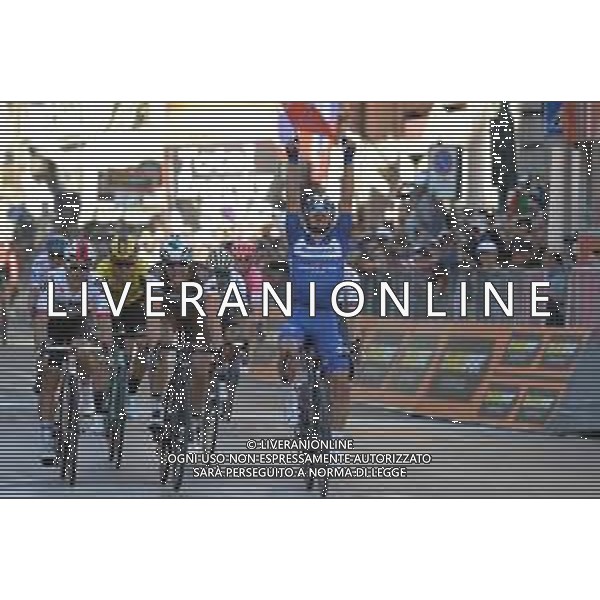 23-03-2019 Milano - Sanremo; 2019, Deceunick - Quickstep; 2019, Team Sky; 2019, Ag2r La Mondiale; Alaphilippe, Julian; Kwiatkowski, Michal; Naesen, Oliver; Sanremo; FOTO GIANNI SANNA-AG ALDO LIVERANI SAS