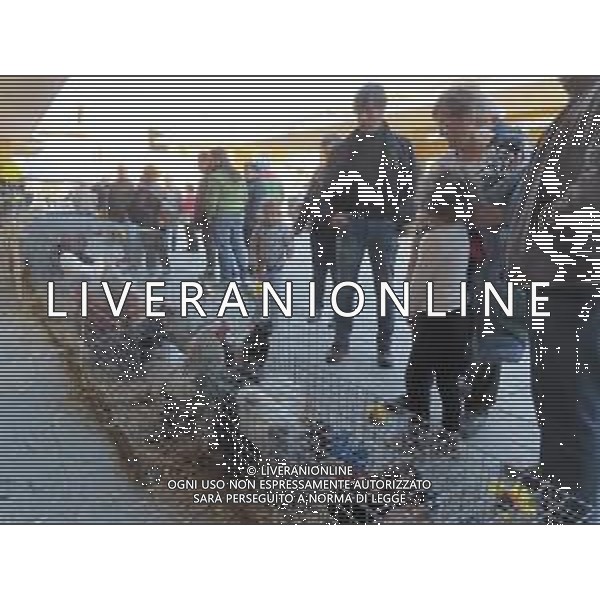 SABATO 23 MARZO 2019 MERCATO ORTOFRUTTICOLO L\'AJA IN PIAZZA NELLA FOTO : BIMBI CHE VISITANO ©SANNA / AGENZIA ALDO LIVERANI SAS
