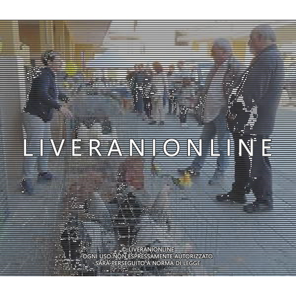 SABATO 23 MARZO 2019 MERCATO ORTOFRUTTICOLO L\'AJA IN PIAZZA NELLA FOTO : GALLINE IN MOSTRA ©SANNA / AGENZIA ALDO LIVERANI SAS