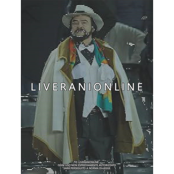 UEFA European Qualifiers Group J Udine - 23.03.2019 Italia-Finlandia Nella Foto:tifoso vestito da pavarotti /Ph.Vitez-Ag. Aldo Liverani