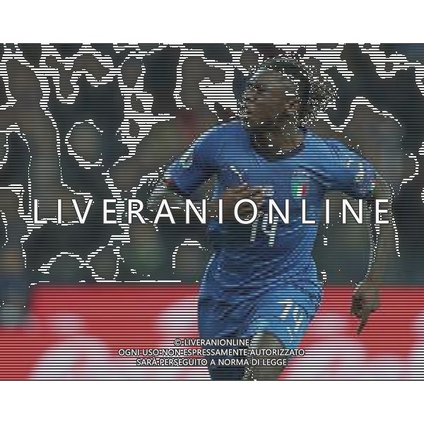 UEFA European Qualifiers Group J Udine - 23.03.2019 Italia-Finlandia Nella Foto:kean moise esulta /Ph.Vitez-Ag. Aldo Liverani