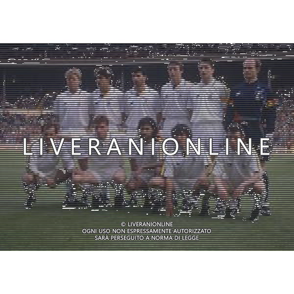 12-05-1993 LONDRA- FINALE DI COPPA DELLE COPPE PARMA ANVERSA 3-1 NELLA FOTO THOMAS BROLIN-ALBERTO DI CHIARA-ALESSANDRO MELLI-GEORGES GRUN-LORENZO MINOTTI-MARCO BALLOTTA SED DA SIN STEFANO CUOGHI-LUIGI APOLLONI-MARCO OSIO-ANTONIO BENARRIVO-DANIELE ZORATTO AG ALDO LIVERANI SAS