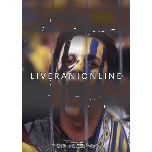 12-05-1993 LONDRA- FINALE DI COPPA DELLE COPPE PARMA ANVERSA 3-1 NELLA FOTO TIFOSO PARMA AG ALDO LIVERANI SAS