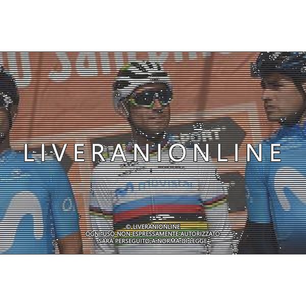 23-03-2019 Milano - Sanremo; 2019, Movistar; Valverde, Alejandro; Milano; ©SIROTTI / AGENZIA ALDO LIVERANI SAS