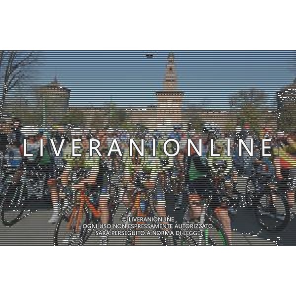 23-03-2019 Milano - Sanremo; 2019, Neri Sottoli - Selle Itala Ktm; Milano Castello Sforzesco; ©SIROTTI / AGENZIA ALDO LIVERANI SAS