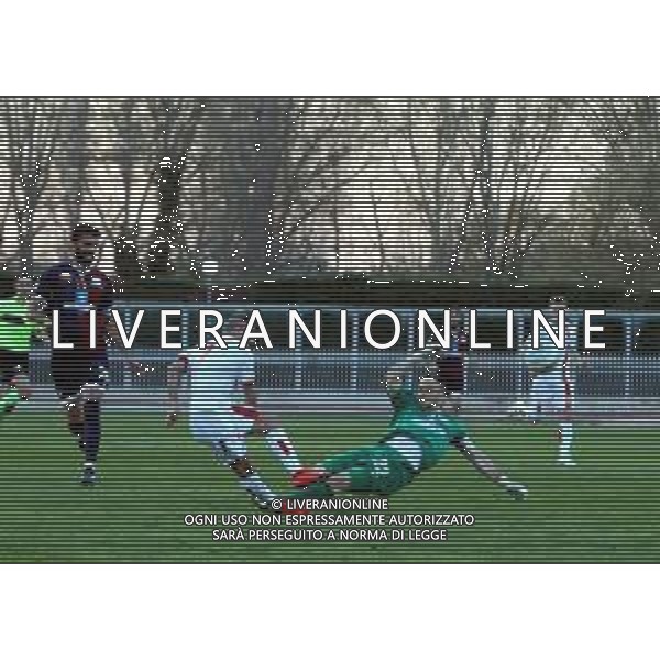24 03 2019 IMOLESE CALCIO-MONZA 1-3 SERIE C NELLA FOTO GOL DI CHIRICO COSIMO MONZA CALCIO E PORTIRE GIAN MARIA ROSSI IMOLESE CALCIO FOTO GIANNI SANNA-AG ALDO LIVERANI SAS