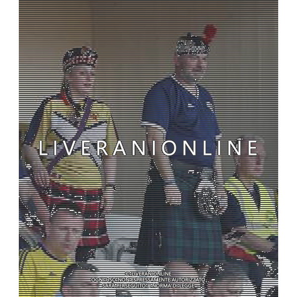 UEFA European Qualifiers Group I San Marino - Scozia 24/03/2019 nella foto: tifosi della scozia ©Claudio Zamagni/Agenzi Aldo Liverani s.a.s. scotland supporters during UEFA European Qualifiers Group Stage I between San Marino and Scotland at San Marino Olympic Stadium on March 24 2019 photo credit by Claudio Zamagni/Aldo Liverani Photo Agency