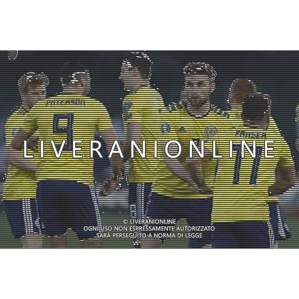 UEFA European Qualifiers Group I San Marino - Scozia 24/03/2019 nella foto: Esultanza scozia ©Claudio Zamagni/Agenzi Aldo Liverani s.a.s. scotland celebrates after scoring a goal during UEFA European Qualifiers Group Stage I between San Marino and Scotland at San Marino Olympic Stadium on March 24 2019 photo credit by Claudio Zamagni/Aldo Liverani Photo Agency