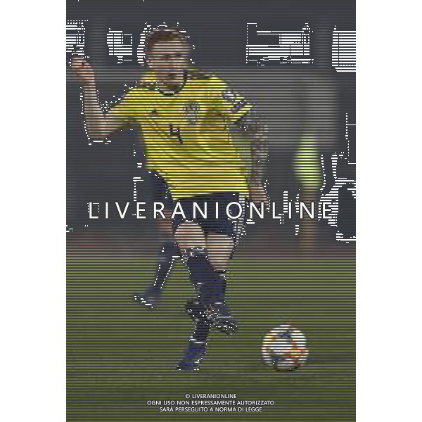 UEFA European Qualifiers Group I San Marino - Scozia 24/03/2019 nella foto: David Bates (Scotland) ©Claudio Zamagni/Agenzi Aldo Liverani s.a.s. David Bates (Scotland) during UEFA European Qualifiers Group Stage I between San Marino and Scotland at San Marino Olympic Stadium on March 24 2019 photo credit by Claudio Zamagni/Aldo Liverani Photo Agency