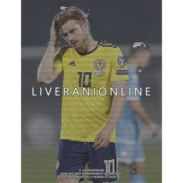 UEFA European Qualifiers Group I San Marino - Scozia 24/03/2019 nella foto: Stuart Armstrong (Scotland) ©Claudio Zamagni/Agenzi Aldo Liverani s.a.s. Stuart Armstrong (Scotland) during UEFA European Qualifiers Group Stage I between San Marino and Scotland at San Marino Olympic Stadium on March 24 2019 photo credit by Claudio Zamagni/Aldo Liverani Photo Agency