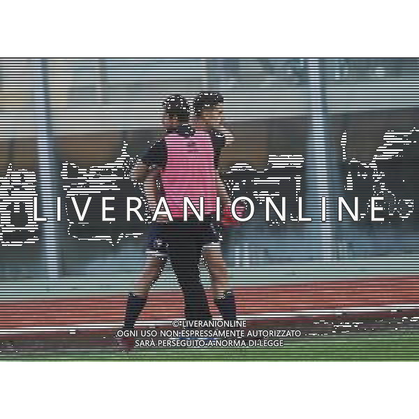 IMOLA 24 03 2019 IMOLESE CALCIO-MONZA 1-3 SERIE C NELLA FOTO DE MARCHI MICHAEL E ALESSIO DIONISI ALLENATORE IMOLESE FOTO GIANNI SANNA-AG ALDO LIVERANI SAS
