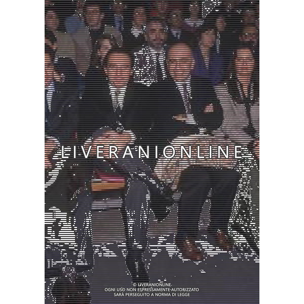 ADRIANO GALLIANI , dirigente sportivo italiano - RETROSPETTIVA Nella foto con Paolo Pillitteri ©ARCHIVIO / AGENZIA ALDO LIVERANI SAS