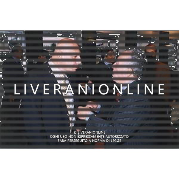 ADRIANO GALLIANI , dirigente sportivo italiano - RETROSPETTIVA Nella foto con Franco Sensi il 27.11.1997 ©ARCHIVIO / AGENZIA ALDO LIVERANI SAS