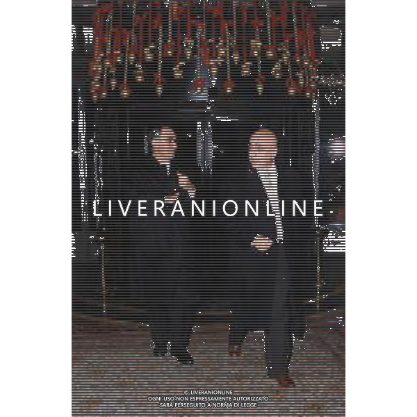 ADRIANO GALLIANI , dirigente sportivo italiano - RETROSPETTIVA Nella foto con Franco Carraro 16.12.1997 ©ARCHIVIO / AGENZIA ALDO LIVERANI SAS