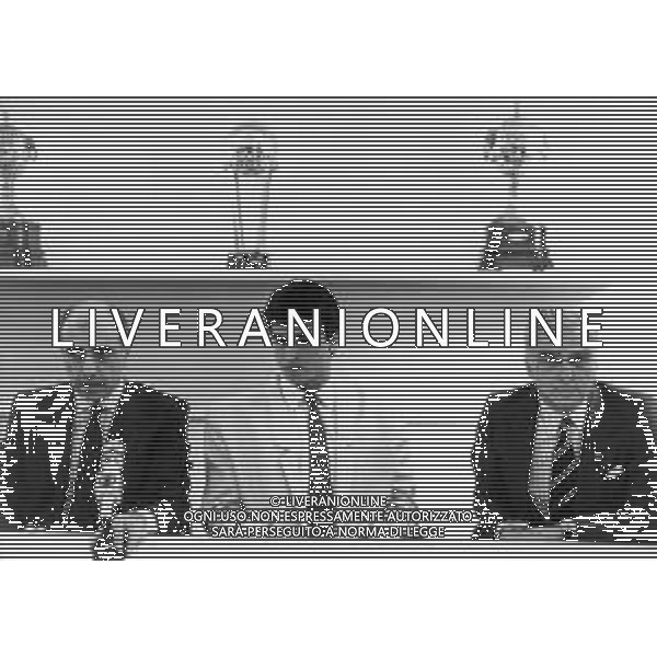 ADRIANO GALLIANI , dirigente sportivo italiano - RETROSPETTIVA Nella foto Presentazione del calciatore Claudio Daniel Borghi al Milan nel 1987 ©ARCHIVIO / AGENZIA ALDO LIVERANI SAS