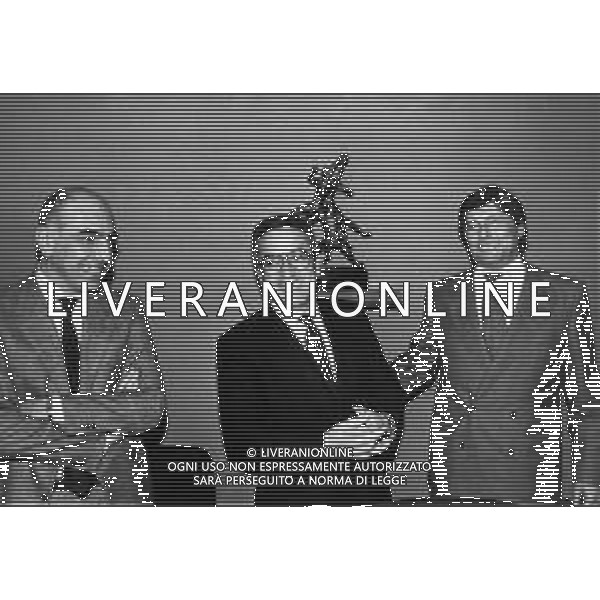 ADRIANO GALLIANI , dirigente sportivo italiano - RETROSPETTIVA Nella foto con Antonio Matarrese e Luciano Nizzola nel 1987/1988 ©ARCHIVIO / AGENZIA ALDO LIVERANI SAS