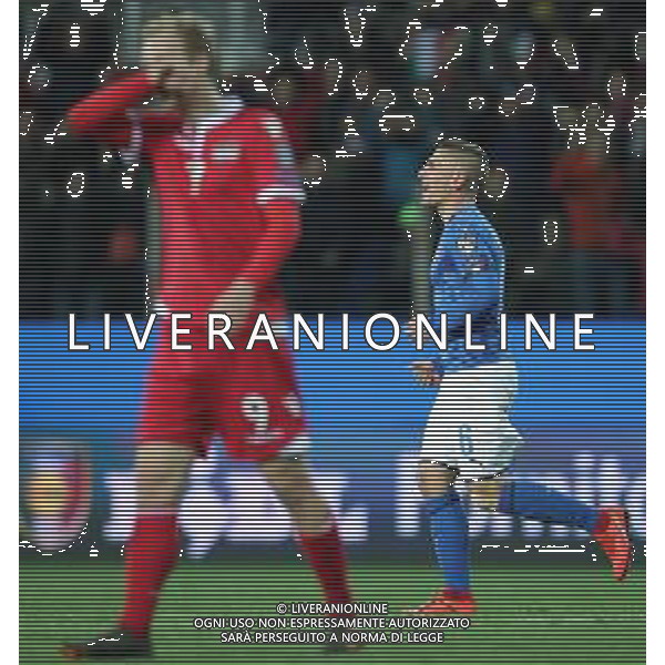 UEFA European Qualifiers Group J Parma - 26.03.2019 Italia-Liechtenstein Nella Foto: esultanza dopo il gol di marco verratti /Ph.Vitez-Ag. Aldo Liverani