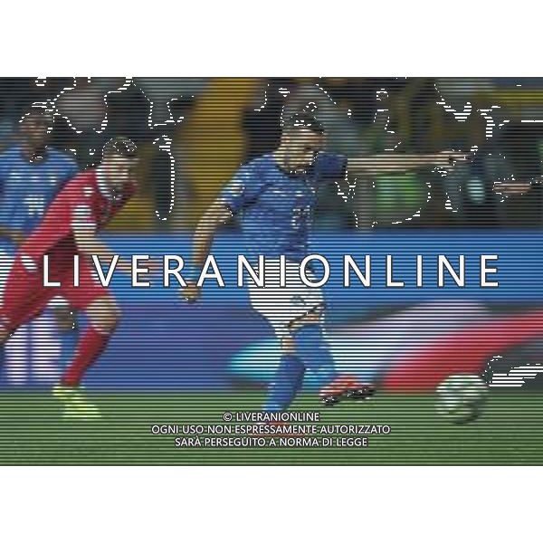 UEFA European Qualifiers Group J Parma - 26.03.2019 Italia-Liechtenstein Nella Foto: il gol su rigore di fabio quagliarella /Ph.Vitez-Ag. Aldo Liverani