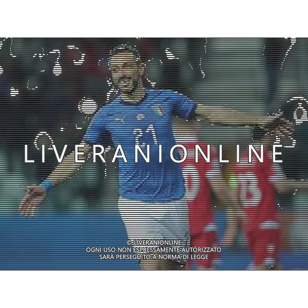 UEFA European Qualifiers Group J Parma - 26.03.2019 Italia-Liechtenstein Nella Foto: esultanza dopo il secondo gol su rigore di fabio quagliarella /Ph.Vitez-Ag. Aldo Liverani