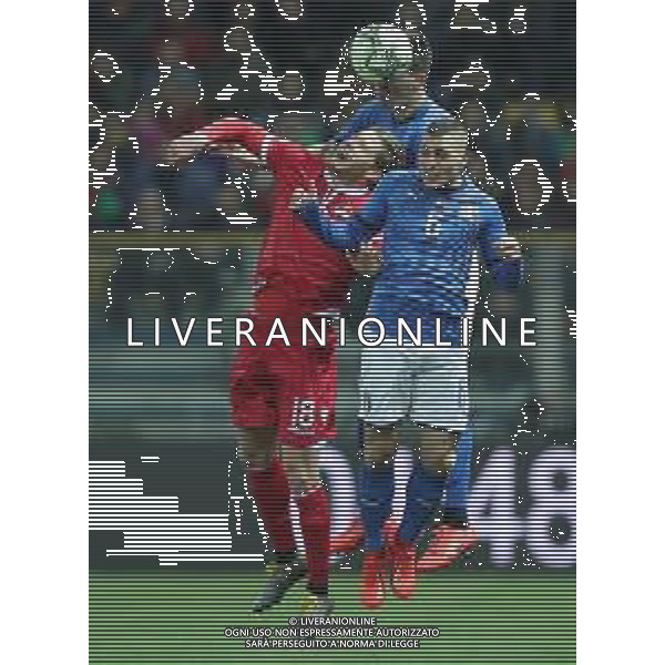 UEFA European Qualifiers Group J Parma - 26.03.2019 Italia-Liechtenstein Nella Foto: alessio romagnoli, marco verratti e Nicolas Hasler /Ph.Vitez-Ag. Aldo Liverani