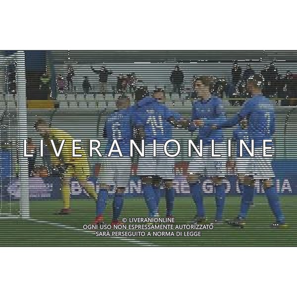 UEFA European Qualifiers Group J Parma - 26.03.2019 Italia-Liechtenstein Nella Foto: esultanza dopo il gol di moise kean /Ph.Vitez-Ag. Aldo Liverani