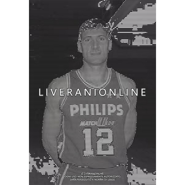 1991-1992 FOTO UFFICIALE PHILIPS OLIMPIA BASKET MILANO NELLA FOTO ANTONELLO RIVA AG ALDO LIVERANI SAS