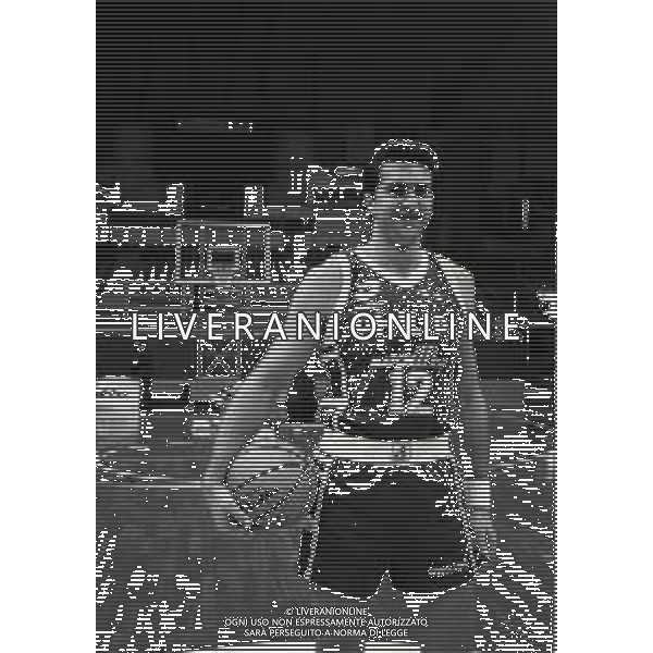 1988-1989 MILANO FOTO UFFICIALE OLIMPIA MILANO PHILPS BASKET NELLA FOTO MARCO BALDI AG ALDO LIVERANI SAS
