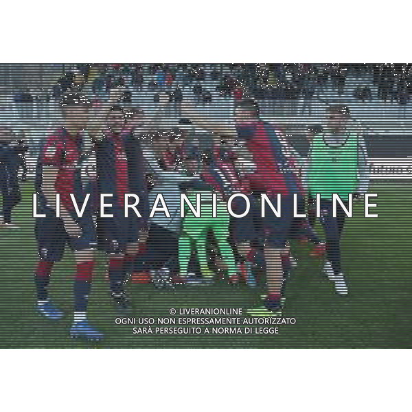 71mo Viareggio Cup World Football Tournament Coppa Carnevale Finale La Spezia - 27.03.2019 Bologna-Genoa Nella Foto: esultanza e festeggiamenti per la vittoria del bologna a fine gara /Ph.Vitez-Ag. Aldo Liverani