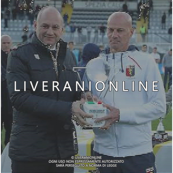 71mo Viareggio Cup World Football Tournament Coppa Carnevale Finale La Spezia - 27.03.2019 Bologna-Genoa Nella Foto: premiazione di sabatini carlo /Ph.Vitez-Ag. Aldo Liverani