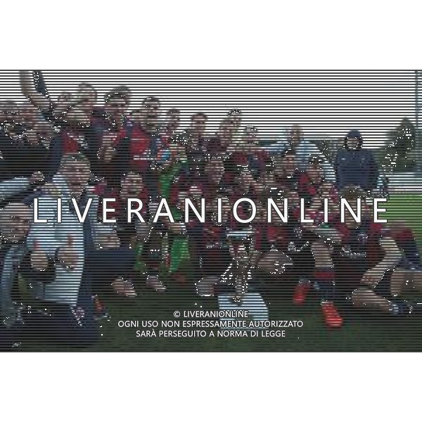 71mo Viareggio Cup World Football Tournament Coppa Carnevale Finale La Spezia - 27.03.2019 Bologna-Genoa Nella Foto: esultanza e festeggiamenti per la vittoria del bologna a fine gara con la coppa - trofeo /Ph.Vitez-Ag. Aldo Liverani