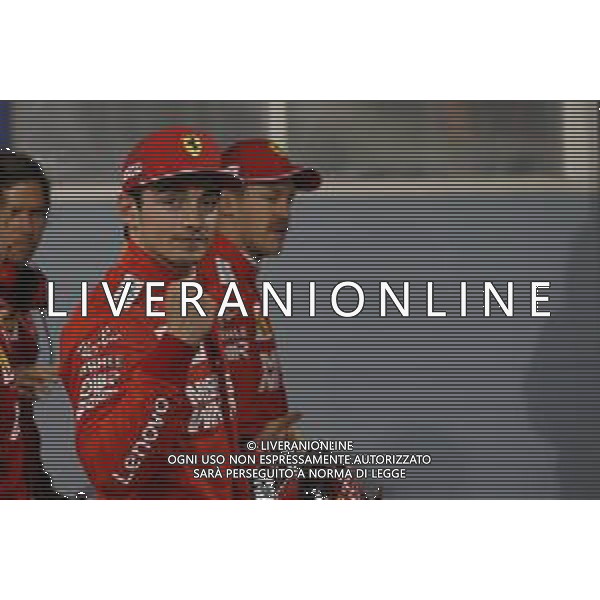 Charles Leclerc (MON) Ferrari SF90 takes his 1st pole position. 30.03.2019. Formula 1 World Championship, Rd 2, Bahrain Grand Prix, Sakhir, Bahrain, Qualifying Day. AG ALDO LIVERANI SAS-ONLY ITALY