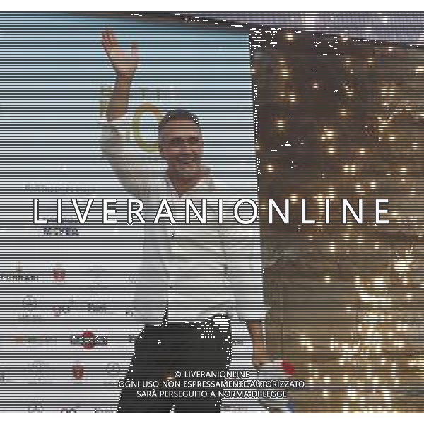 Firenze 31/03/2019 - Festeggiamenti in Piazza della Signoria per celebrare i 50 anni dil Gabriel Batistuta ©Claudio Zamagni/Agenzia Aldo Liverani