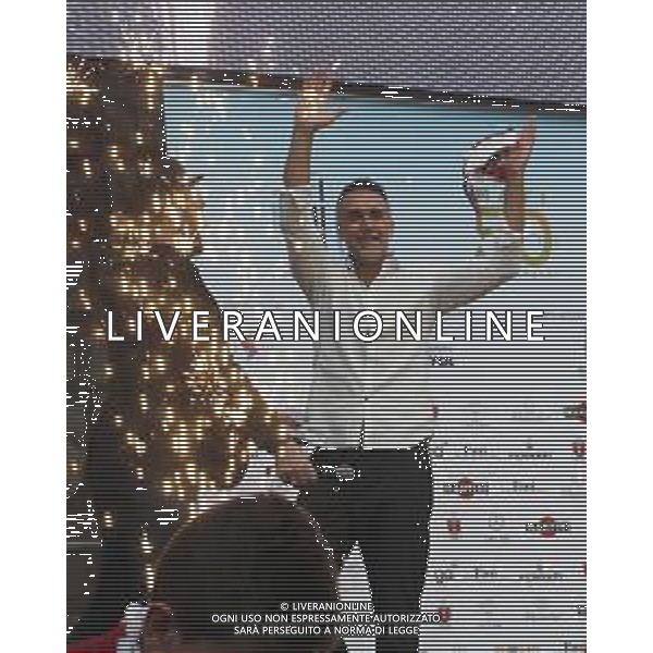 Firenze 31/03/2019 - Festeggiamenti in Piazza della Signoria per celebrare i 50 anni dil Gabriel Batistuta ©Claudio Zamagni/Agenzia Aldo Liverani